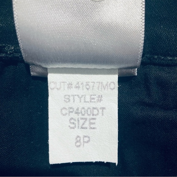 NYDJ SZ 8P Slim Boot Cut Black 5 Pocket Style Comfort Jeans - Picture 11 of 11